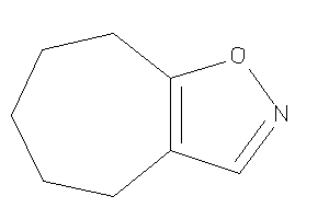 5,6,7,8-tetrahydro-4H-cyclohepta[d]isoxazole