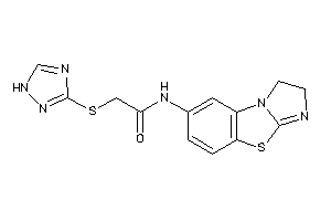 Image of N-(1,2-dihydroimidazo[2,1-b][1,3]benzothiazol-7-yl)-2-(1H-1,2,4-triazol-3-ylthio)acetamide