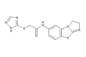 Image of N-(1,2-dihydroimidazo[2,1-b][1,3]benzothiazol-7-yl)-2-(1H-1,2,4-triazol-5-ylthio)acetamide