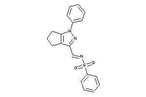N-[(1-phenyl-5,6-dihydro-4H-cyclopenta[c]pyrazol-3-yl)methylene]benzenesulfonamide