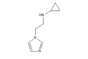 Cyclopropyl(2-imidazol-1-ylethyl)amine