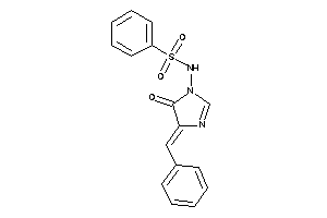 N-(4-benzal-5-keto-2-imidazolin-1-yl)benzenesulfonamide