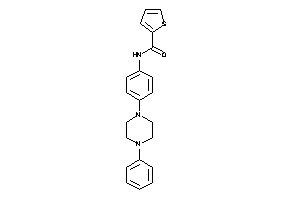 N-[4-(4-phenylpiperazino)phenyl]thiophene-2-carboxamide