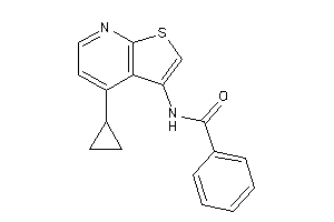 N-(4-cyclopropylthieno[2,3-b]pyridin-3-yl)benzamide