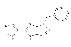 Image of 1-benzyl-5-(1H-imidazol-5-yl)-4H-pyrazolo[3,4-d]imidazole