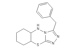 3-benzyl-5a,6,7,8,9,9a-hexahydro-5H-[1,2,4]triazolo[4,3-b][4,1,2]benzothiadiazine