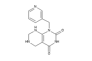 Image of 8-(3-pyridylmethyl)-1,2,3,4-tetrahydropyrimido[4,5-d]pyrimidine-5,7-quinone