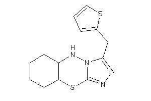 Image of 3-(2-thenyl)-5a,6,7,8,9,9a-hexahydro-5H-[1,2,4]triazolo[4,3-b][4,1,2]benzothiadiazine