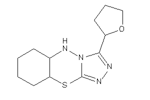 Image of 3-(tetrahydrofuryl)-5a,6,7,8,9,9a-hexahydro-5H-[1,2,4]triazolo[4,3-b][4,1,2]benzothiadiazine