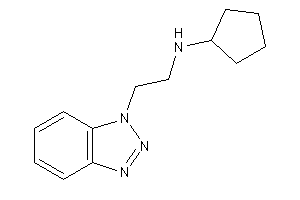 2-(benzotriazol-1-yl)ethyl-cyclopentyl-amine