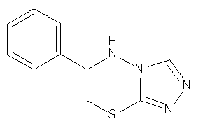 6-phenyl-6,7-dihydro-5H-[1,2,4]triazolo[3,4-b][1,3,4]thiadiazine