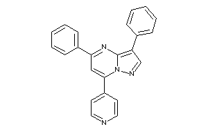 Image of 3,5-diphenyl-7-(4-pyridyl)pyrazolo[1,5-a]pyrimidine