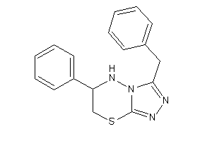 3-benzyl-6-phenyl-6,7-dihydro-5H-[1,2,4]triazolo[3,4-b][1,3,4]thiadiazine
