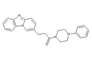 1-(4-phenylpiperazino)-3-pyrido[1,2-a]benzimidazol-2-yl-propan-1-one