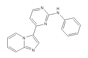 Image of (4-imidazo[1,2-a]pyridin-3-ylpyrimidin-2-yl)-phenyl-amine