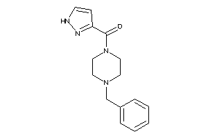 Image of (4-benzylpiperazino)-(1H-pyrazol-3-yl)methanone