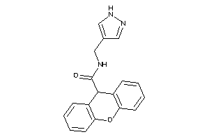 N-(1H-pyrazol-4-ylmethyl)-9H-xanthene-9-carboxamide