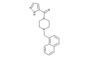 [4-(1-naphthylmethyl)piperazino]-(1H-pyrazol-5-yl)methanone