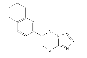6-tetralin-6-yl-6,7-dihydro-5H-[1,2,4]triazolo[3,4-b][1,3,4]thiadiazine