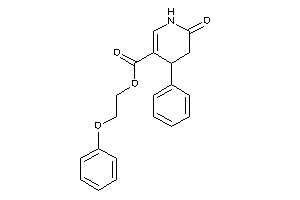 2-keto-4-phenyl-3,4-dihydro-1H-pyridine-5-carboxylic Acid 2-phenoxyethyl Ester