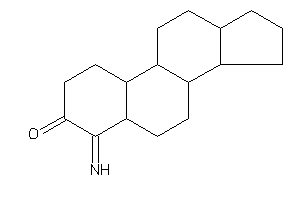 Image of 4-imino-2,5,6,7,8,9,10,11,12,13,14,15,16,17-tetradecahydro-1H-cyclopenta[a]phenanthren-3-one