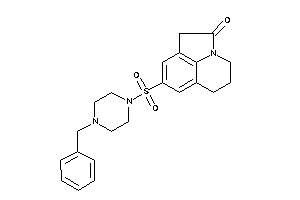 (4-benzylpiperazino)sulfonylBLAHone