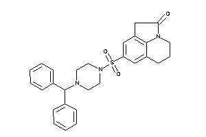 (4-benzhydrylpiperazino)sulfonylBLAHone