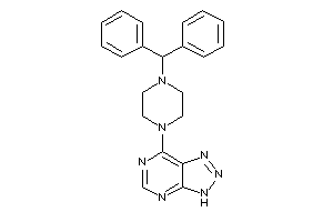 7-(4-benzhydrylpiperazino)-3H-triazolo[4,5-d]pyrimidine