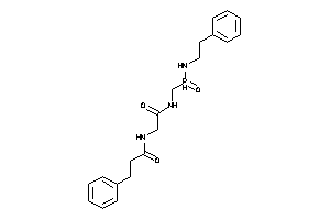 N-[2-keto-2-[(phenethylamino)phosphonoylmethylamino]ethyl]-3-phenyl-propionamide
