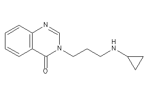3-[3-(cyclopropylamino)propyl]quinazolin-4-one