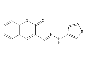 Image of 3-[(3-thienylhydrazono)methyl]coumarin