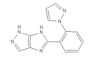 Image of 5-(2-pyrazol-1-ylphenyl)-1,6-dihydroimidazo[4,5-c]pyrazole