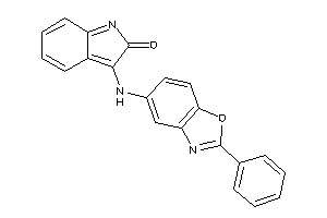 3-[(2-phenyl-1,3-benzoxazol-5-yl)amino]indol-2-one