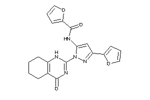 N-[5-(2-furyl)-2-(4-keto-5,6,7,8-tetrahydro-1H-quinazolin-2-yl)pyrazol-3-yl]-2-furamide