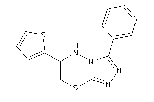 3-phenyl-6-(2-thienyl)-6,7-dihydro-5H-[1,2,4]triazolo[3,4-b][1,3,4]thiadiazine