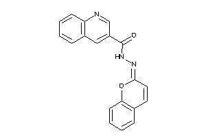 N-(chromen-2-ylideneamino)quinoline-3-carboxamide