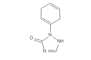 Image of 2-cyclohexa-1,4-dien-1-yl-1H-1,2,4-triazol-3-one