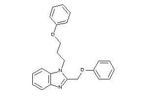 2-(phenoxymethyl)-1-(3-phenoxypropyl)benzimidazole