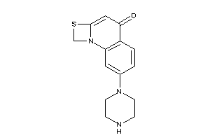 Image of 7-piperazino-1H-[1,3]thiazeto[3,2-a]quinolin-4-one