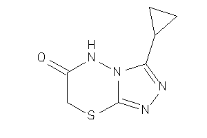 3-cyclopropyl-5H-[1,2,4]triazolo[3,4-b][1,3,4]thiadiazin-6-one
