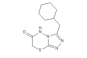 3-(cyclohexylmethyl)-5H-[1,2,4]triazolo[3,4-b][1,3,4]thiadiazin-6-one