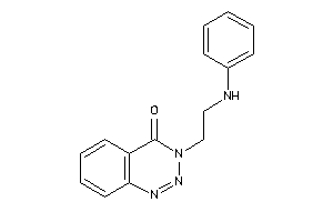 Image of 3-(2-anilinoethyl)-1,2,3-benzotriazin-4-one