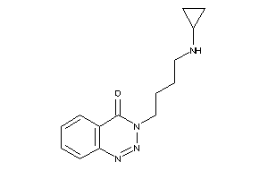 Image of 3-[4-(cyclopropylamino)butyl]-1,2,3-benzotriazin-4-one
