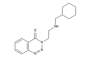 3-[2-(cyclohexylmethylamino)ethyl]-1,2,3-benzotriazin-4-one