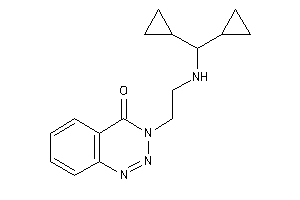 3-[2-(dicyclopropylmethylamino)ethyl]-1,2,3-benzotriazin-4-one