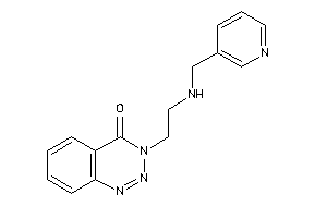 3-[2-(3-pyridylmethylamino)ethyl]-1,2,3-benzotriazin-4-one