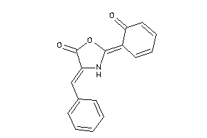 4-benzal-2-(6-ketocyclohexa-2,4-dien-1-ylidene)oxazolidin-5-one