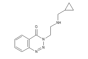 Image of 3-[2-(cyclopropylmethylamino)ethyl]-1,2,3-benzotriazin-4-one