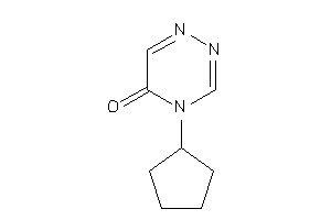4-cyclopentyl-1,2,4-triazin-5-one