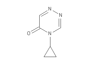 4-cyclopropyl-1,2,4-triazin-5-one